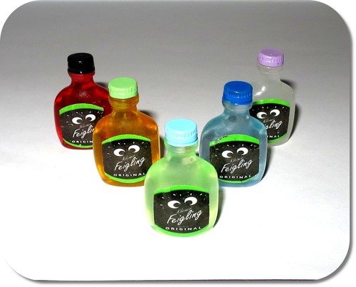 Miniatur flasche likör - miniatur,