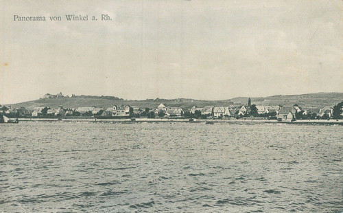 Winkel vom rhein aus - ak,