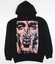 2Pac Herren Schwarz XS