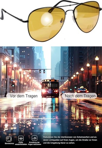 Pilotenbrille nachtsichtbrille - pilotenbrille,