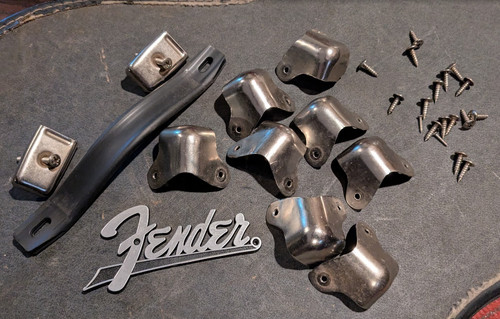 Fender tube amp parts logo - tube,