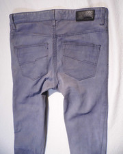 Diesel, echte  Lederhose, Lederjeans Biker Lederröhre