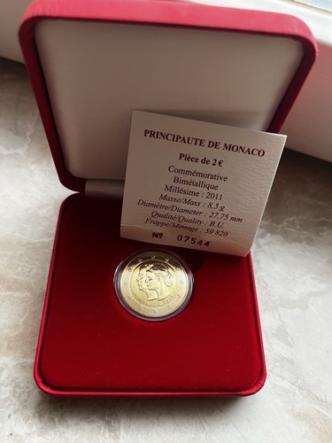 Euro gedenkmünze monaco - euro,