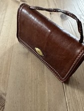 The Bridge Umhängetasche Handtasche Herrentasche Echtes Leder Braun