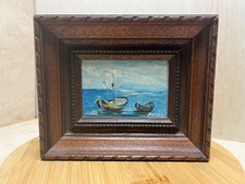 Fischerboote und Berge