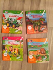 4x Was ist Was junior Bücher – TING Edition – Sachbücher für Kinder