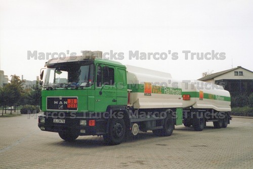 Lkw foto man f90 petrol - f90, tanker