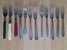 verschiedene alte Gabeln aus Haushaltsauflösung, Essbesteck