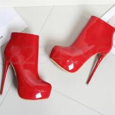 Sexy PU Lackleder Damen High