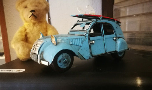 Blechauto citroen 2cv mit - 2cv,