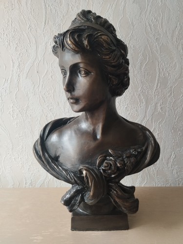 Bronze büste - , –
