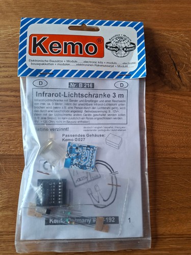 Infrarot lichtschranke kemo - infrarot,