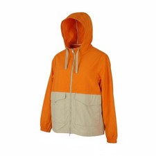 Gant Color Blocked Windbreaker Herren Jacke M Trocken Sand Kapuze Reißverschluss