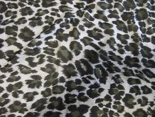 Halstuch - Bandana - Nickituch - Kopftuch   Animal Print - Leopard - Schwarzweiß