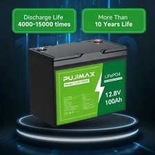 12V 100Ah LiFePO4 Lithium