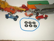 D05, DINKY X 6 Reifen Band Rund (Lastwagen Boilot, Willéme, Rennen, Berliet)