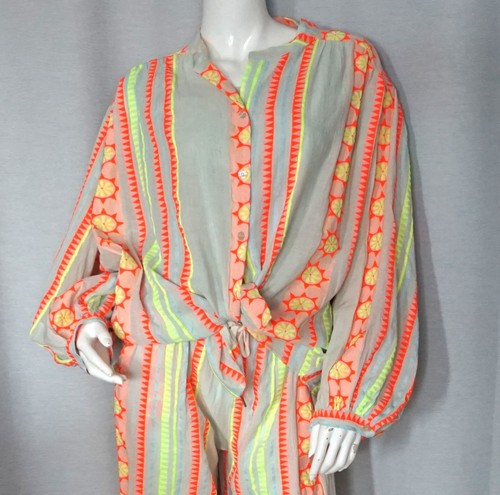 Hippie oversized hemd bluse - oversized,