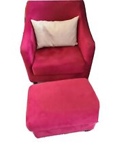 Ohrensessel m. Hocker, Maße Hocker: B=54 cm, T=40 cm, H=38 cm (ca)