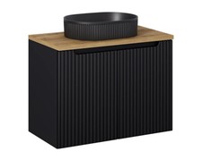 Bad Waschtisch Set ILUNA Black