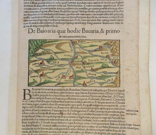 Sebastian münster landkarte - sebastian,