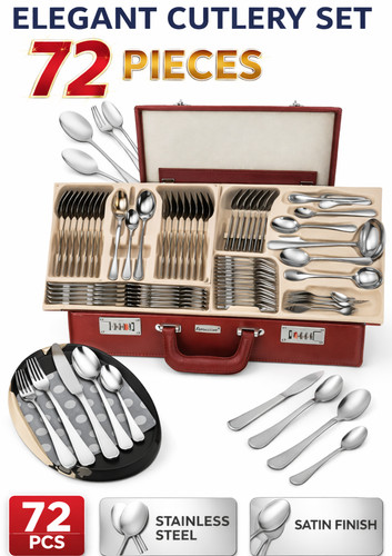 Besteck koffer 72 teile - 72,