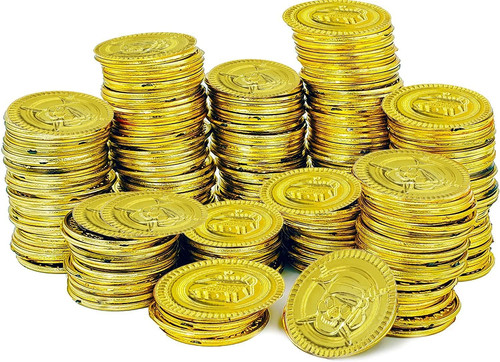 100pcs goldmünzen - 100pcs,