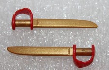 Playmobil Ritter  "  Säbel  Rot Gold  " 2 X Piraten Soldaten Franzosen Engländer
