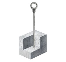 ABS-Lock III-BE Pro Edelstahl Anschlagpunkt Einlochbefestigung Seilsicherung 