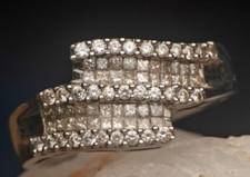 Weißgold Diamant Cluster Ring