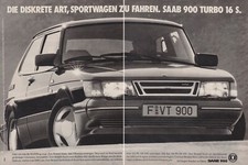 Saab 900 Turbo 16 S - Reklame