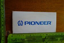 Alter Aufkleber Musikanlage Autoradio PIONEER