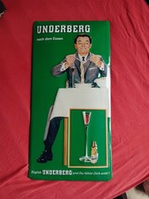 UNDERBERG Blechschild