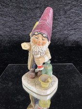 Alte Figur Porzellan Goebel Well 517 Zwerg Co-Boy Gnom Jack 1972 Rarität