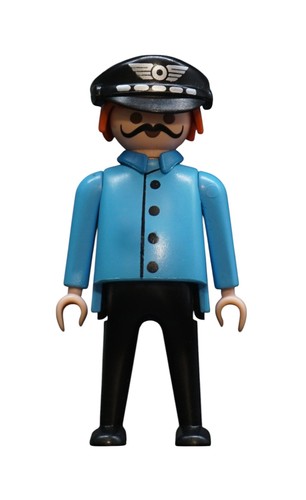 Playmobil figur zug bahnhof - playmobil,