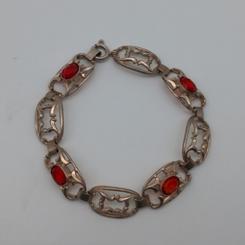 Art deco silber armband 800 - armband,