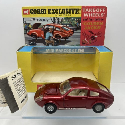 Corgi 341 mini marcos - marcos, gt850