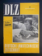 DLZ Zeitschrift Unimog Allgaier Porsche Diesel Eicher Lanz Traktor Schlepper 19