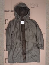 Original BW Bundeswehr Feldparka, Oliv mit Futter und Kapuze, Gr. 48 M, Vintage