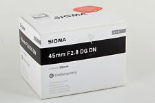 SIGMA 45 mm 1:2,8 DG DN Contemporary (C) für Sony E, NEU + OVP