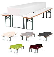 Bierbank-Auflagen SET Premium