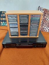 Sony MDS JE530 MiniDisk Deck + bespielte Mini Disk + Aufbewahrung