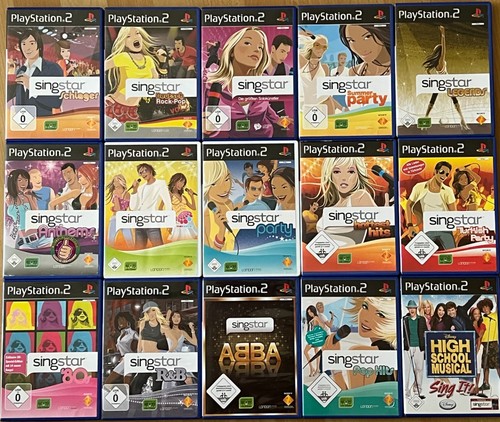 Auswahl singstar spiele - singstar,