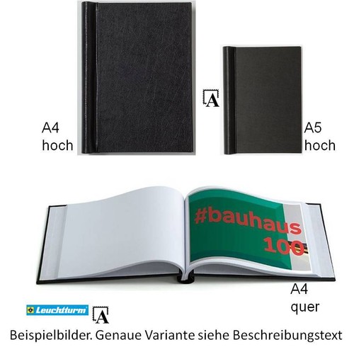Leuchtturm klemmbinder schwarz - leuchtturm,