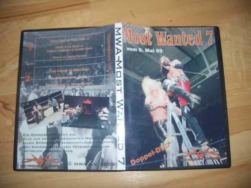 Wrestling dvd mwa most - wrestling,