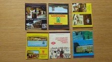 6 x Streichholzbriefchen Streichholzheftchen DDR Sammlung Schachteln