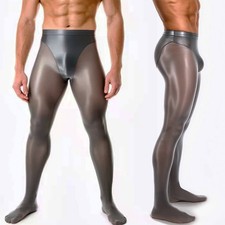 Herren Transparent Strumpfhose