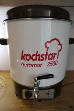 Kochstar Automat 2500– Einkochautomat von Merten & Storck, Glühweintopf mit Hahn