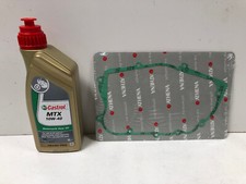 Kupplungsdeckeldichtung + Castrol Getriebeöl Cagiva N1 125 Planet 