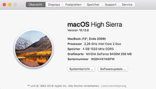 Macbook aus 2009 -- 4/160 —