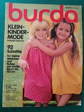 Burda Schnittmuster Schnittmusterheft Kinder   2/1980